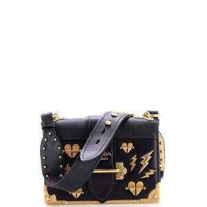 Prada Small Cahier Crossbody Bag